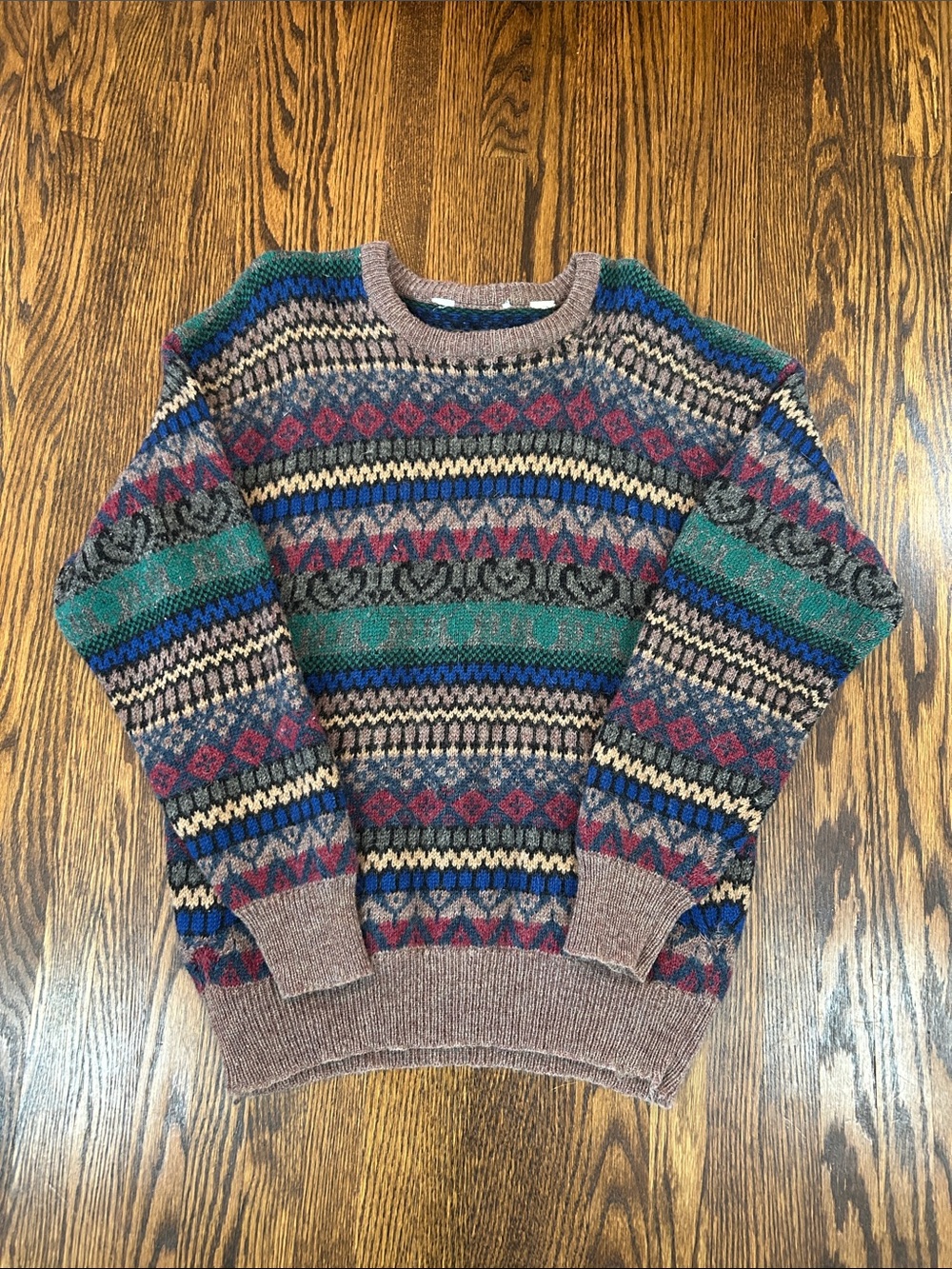Vintage Knit Wool Sweater